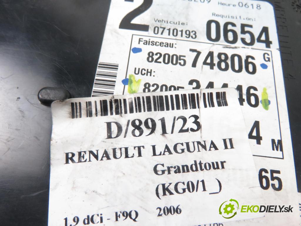 RENAULT LAGUNA II Grandtour (KG0/1_) KOMBI 2006 79,00 1.9 dCi - F9Q 718 1870,00 MODUL BSI 8200534446