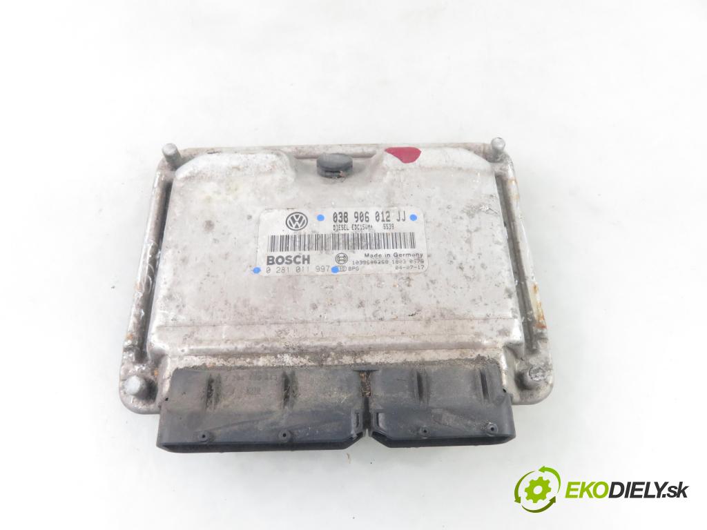 SEAT LEON (1M1) HB 2004 81,00 1.9 TDI - AHF 1896,00 Riadiaca jednotka Motor 038906012JJ ; 0281011997