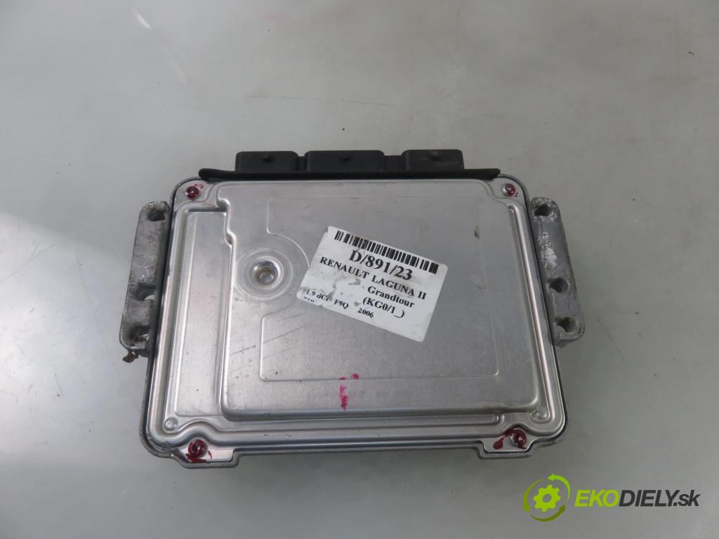 RENAULT LAGUNA II Grandtour (KG0/1_) KOMBI 2006 79,00 1.9 dCi - F9Q 718 1870,00 Riadiaca jednotka Motor 0281012588 ; 8200527713 ; 8200566220