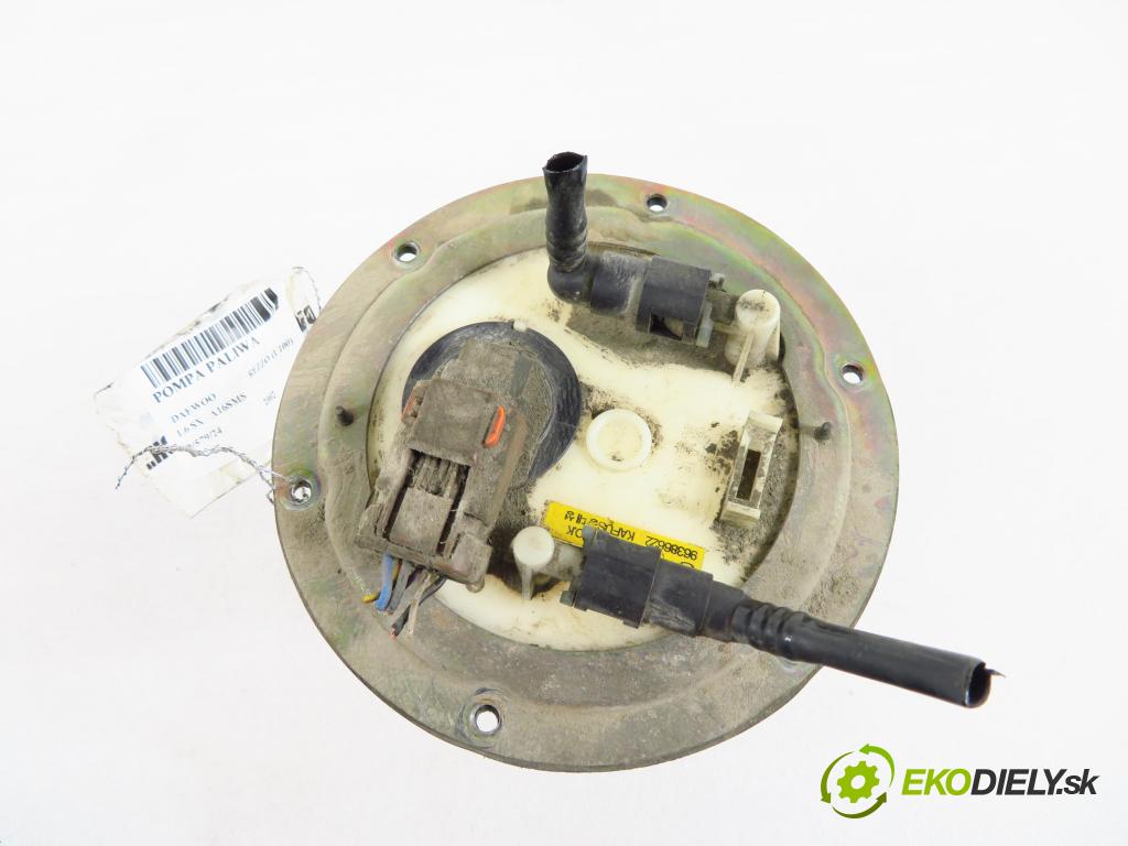 DAEWOO REZZO (U100) HB 2002 66,00 1.6 SX - A16SMS 1598,00 pumpa paliva 96386622