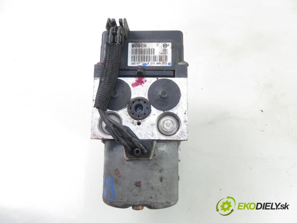 FIAT PUNTO (188_) HB 2003 44,00 1.2 Bifuel - 188 A4.000 1242,00 Pumpa ABS 0265216945 ; 46840336 ; 0273004673 (Pumpy ABS)