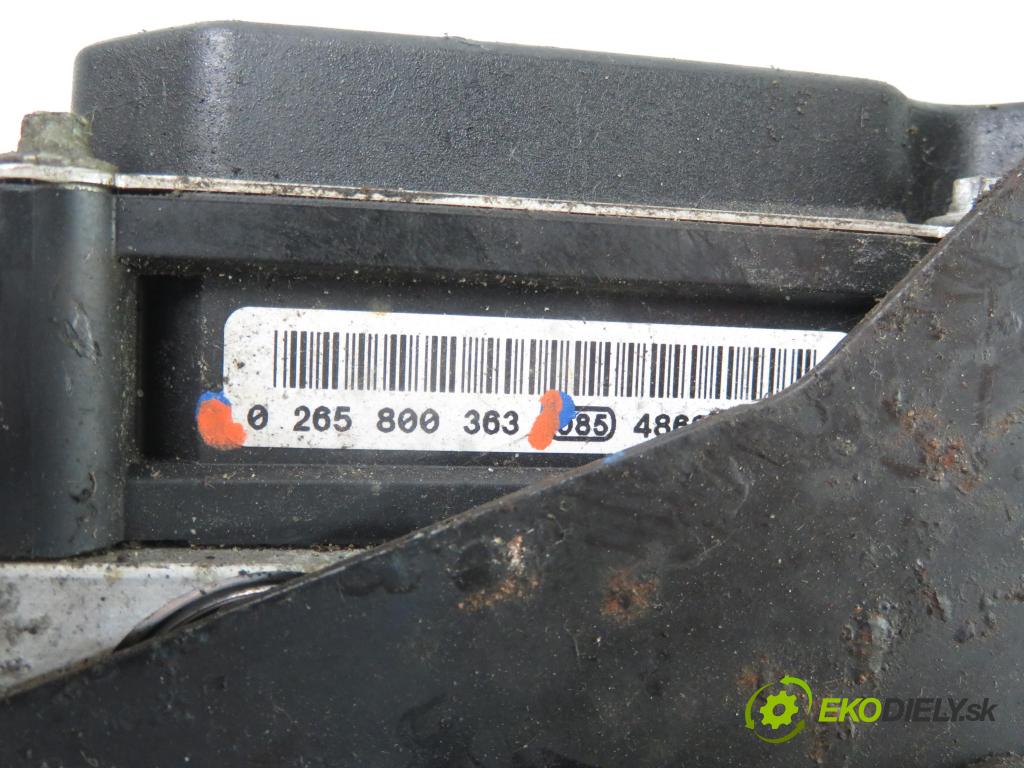 MAZDA DEMIO (DW) HB 2001 55,00 1.5 16V - B5 E 1498,00 Pumpa ABS 0265800363 ; 6Q0907379R ; 0265231426 (Pumpy ABS)