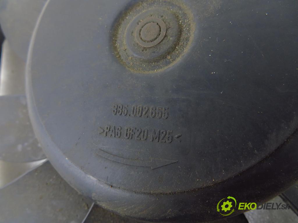 AUDI A3 (8P1) HB 2004 103,00 2.0 TDI PD 16V 140 1968,00 Ventilátor chladič vody 1K0121207T ; 885002655