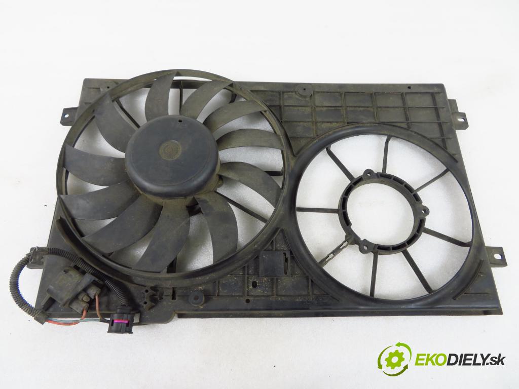 AUDI A3 (8P1) HB 2004 103,00 2.0 TDI PD 16V 140 1968,00 Ventilátor chladič vody 1K0121207T ; 885002655