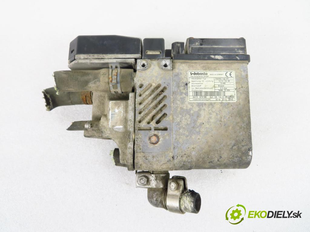 MERCEDES-BENZ KLASA A (W168) HB 2000 66,00 1.7 CDI 90 1689,00 Webasto 1685000698 ; 98427A ; 87319C (Webasto ohřívače)