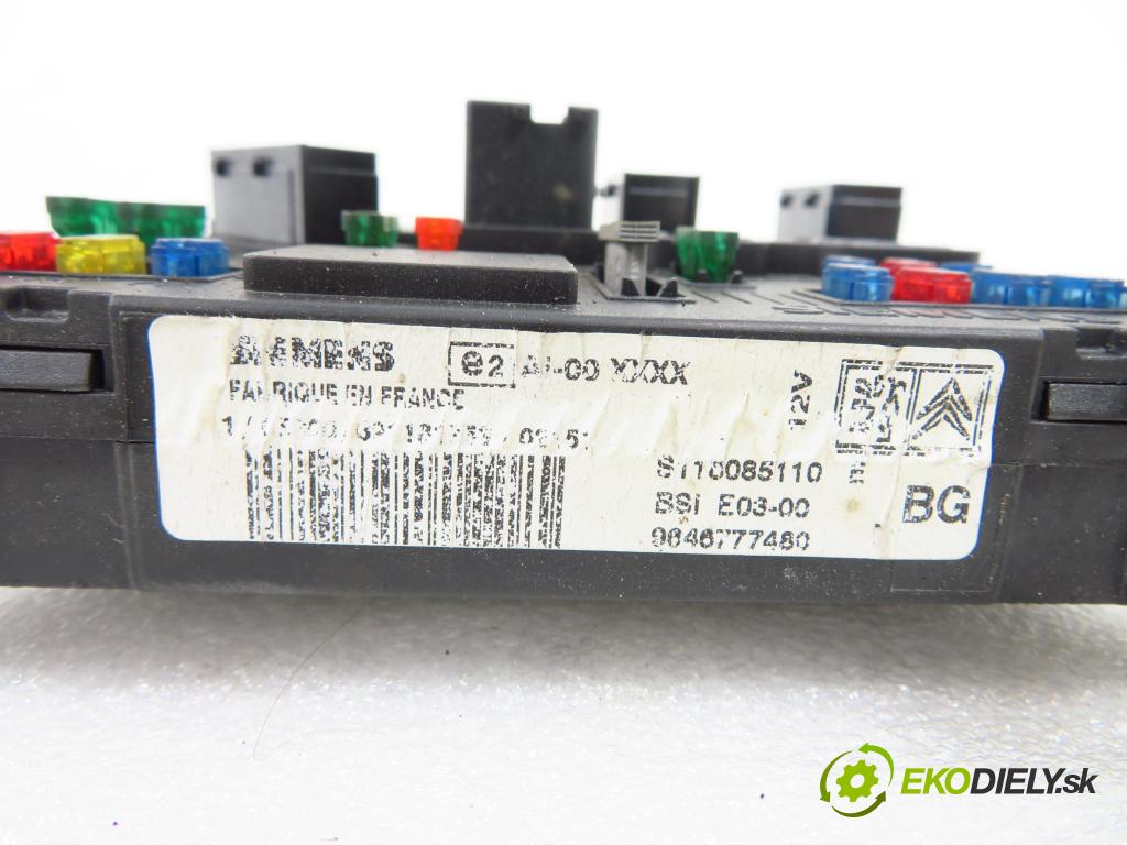PEUGEOT 206 liftback (2A/C) HB 2002 440,00 1.1 i - HFX (TU1JP) 1124,00 MODUL BSI 9646777480 ; S118085110E