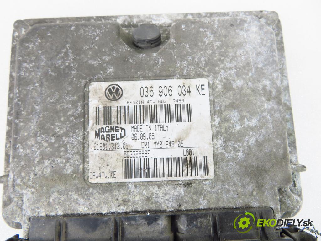 SKODA FABIA I (6Y2) HB 1999 55,00 1.4 16V - BKY 1390,00 Riadiaca jednotka Motor 036906034KE ; 6160131301 ; IAW4TVKE