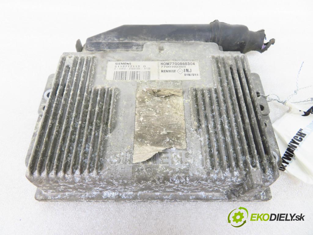 RENAULT MEGANE Scenic (JA0/1_) MINIVAN 1997 84,00 2.0 i (JA0G) - F3R 750 1998,00 Riadiaca jednotka Motor S113717113D ; HOM7700868304