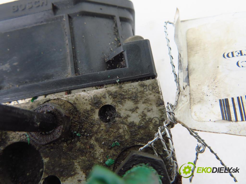 PEUGEOT 307 SW (3H) KOMBI 2003 81,00 1.6 16V - NFU (TU5JP4) 1587,00 Pumpa ABS 0265950084 ; 0265225188 ; 9648435380 (Pumpa ABS)