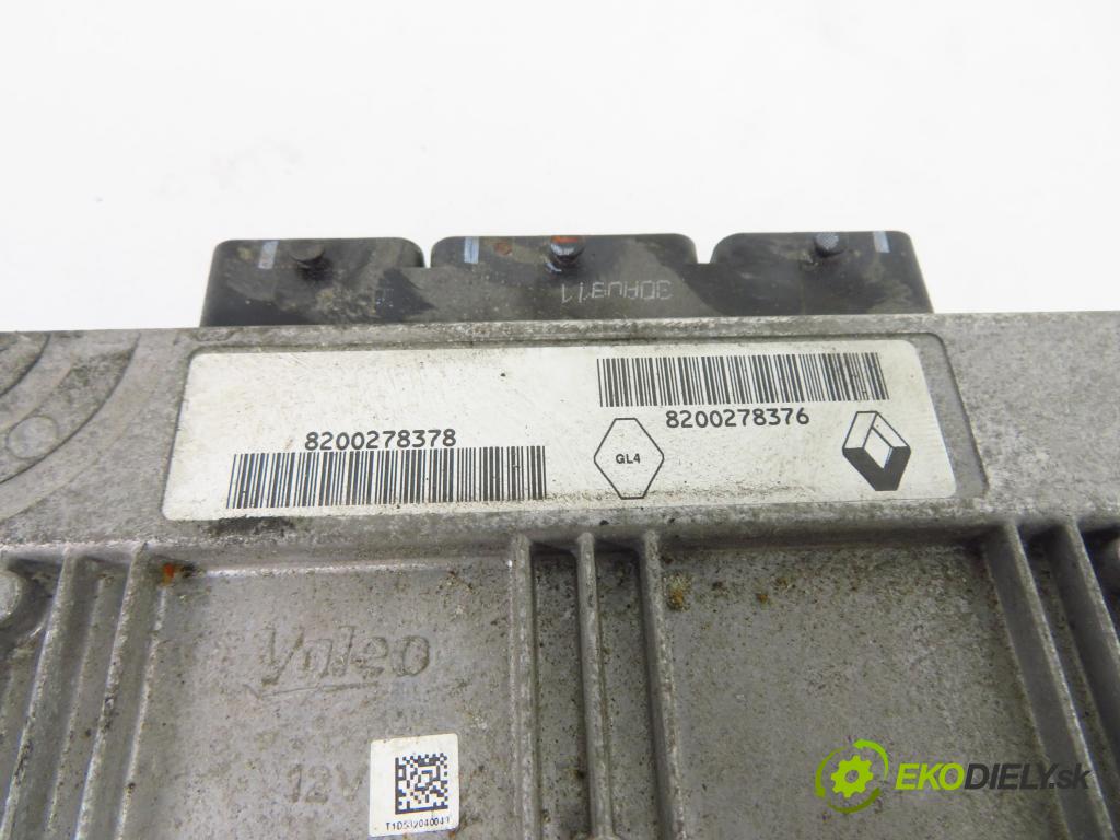 RENAULT CLIO II (BB_, CB_) HB 2002 55,00 1.2 16V 75 - D4F 712 1149,00 Riadiaca jednotka Motor 8200278378 ; 8200278376