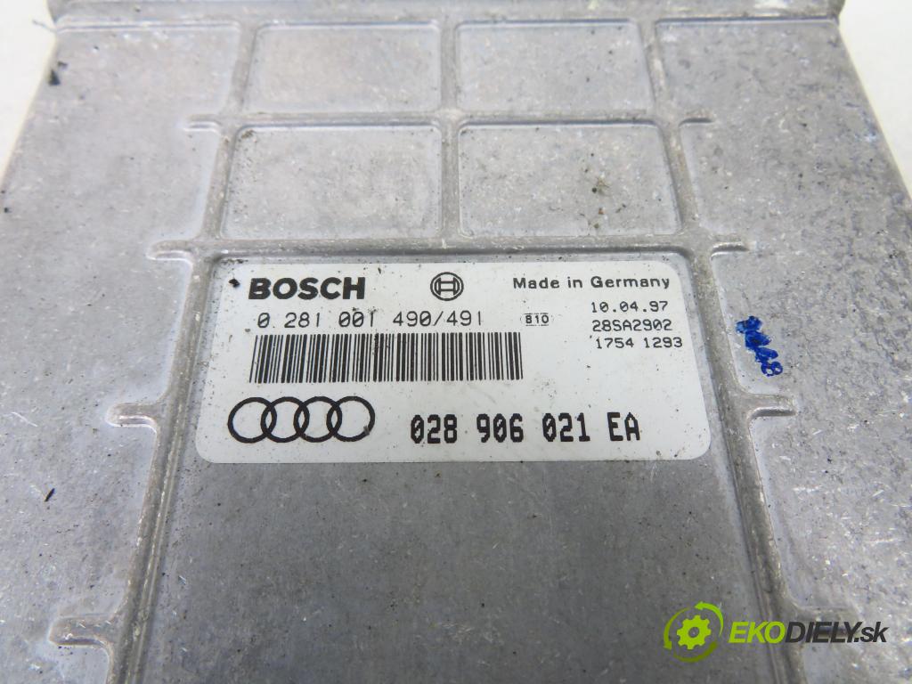 AUDI A4 (8D2, B5) SEDAN 1997 66,00 1.9 TDI - 1Z 1896,00 Riadiaca jednotka Motor 028906021EA ; 0281001490