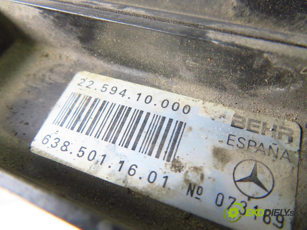 MERCEDES-BENZ VITO Skrzynia (638) VAN 1997 72,00 110 D 2.3 (638.074, 638.078) - OM 601.970 2299,00 chladič vody 6385011601 ; 2259410000
