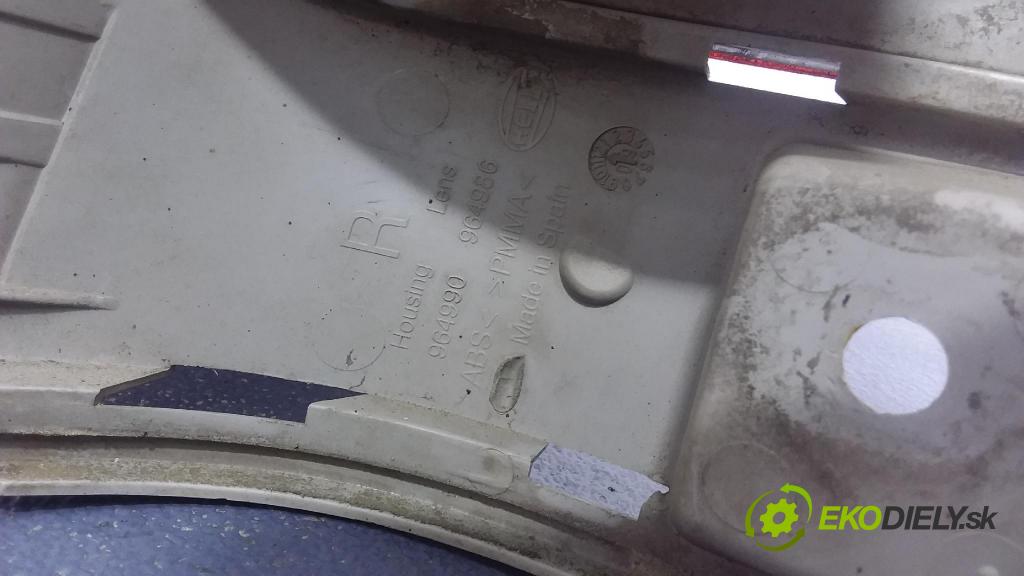 Volkswagen Sharan 2004 světlo Zad: Práva: Mimo: 964990