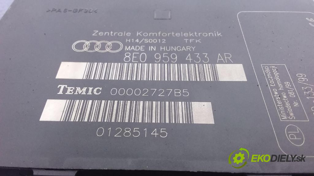 Audi A4 2004 řídící jednotka Komfortu 8E0959433AR