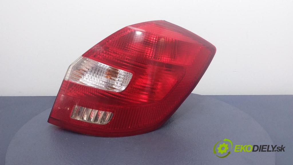 Skoda Fabia 2010 svetlo / reflektor zad Prava: Vonkajsia: 5J6945096A