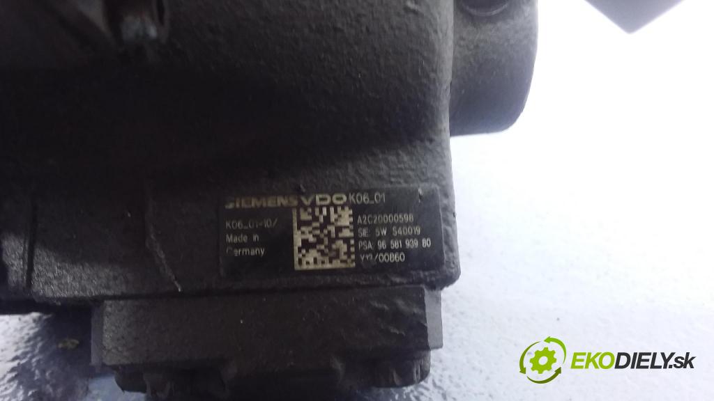 Citroen C5 2005 čerpadlo Injekcia: 9658193980