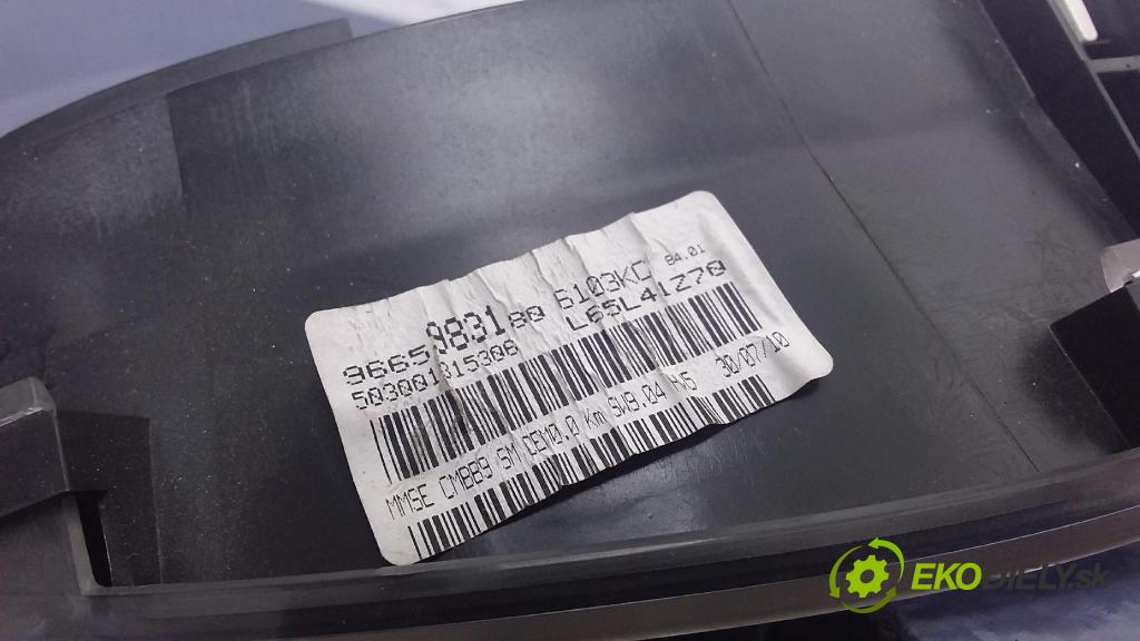 Peugeot Partner 2010 prístrojovka/ budíky 9665983180