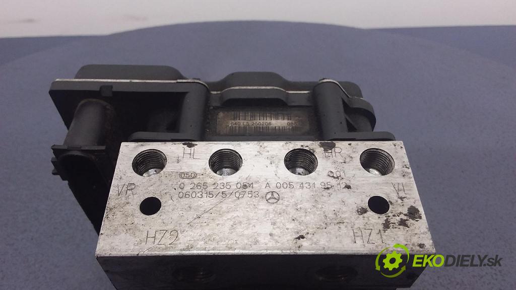 Mercedes A-klasa 2006 čerpadlo ABS x A0054319512