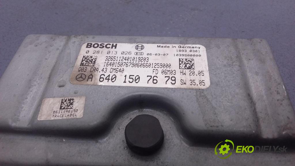 Mercedes A-klasa 2006 riadiaca jednotka Motor: A6401507679