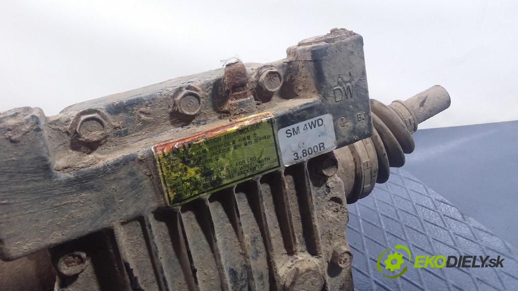 Hyundai Santa fe 2001 Most: Zadný: SM4WD 3800R