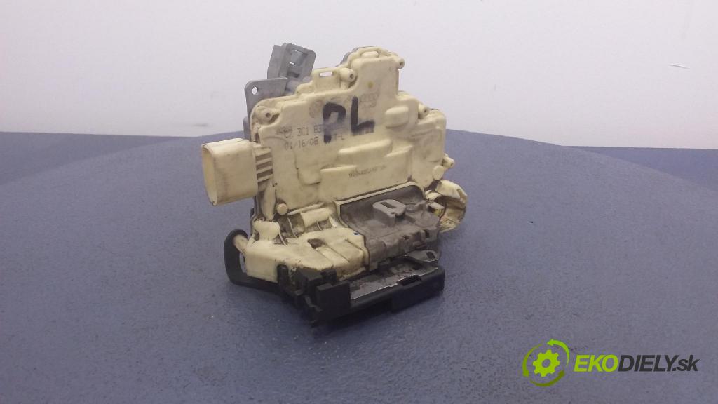 Volkswagen Passat 2008 zámok dvere Predné Vľavo: 3C1837015B