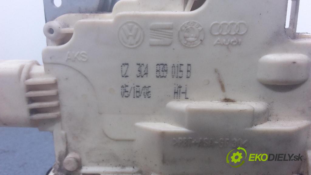 Volkswagen Passat 2008 zámok dvere zad Vľavo: 3C4839015B