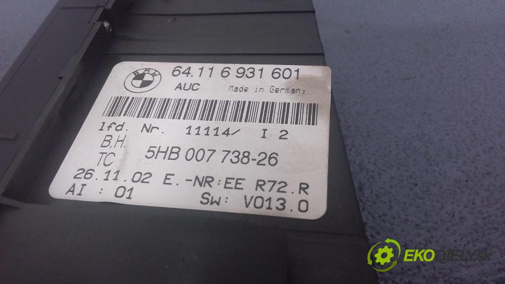 Bmw 320d 2002 Přepínač Klimatizace: Proud vzduchu 6931601