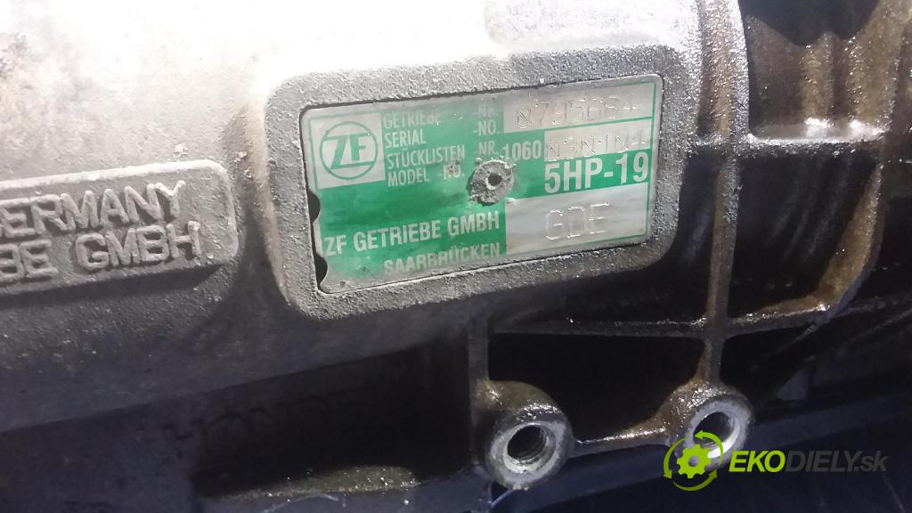 Vw Phaeton 2003 převodovka Ozubené kola: Automatický GDE