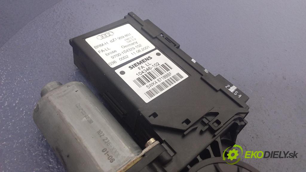 Audi A2 2001 mechanizmus okna Okná: Predné Vľavo: 8Z1959801