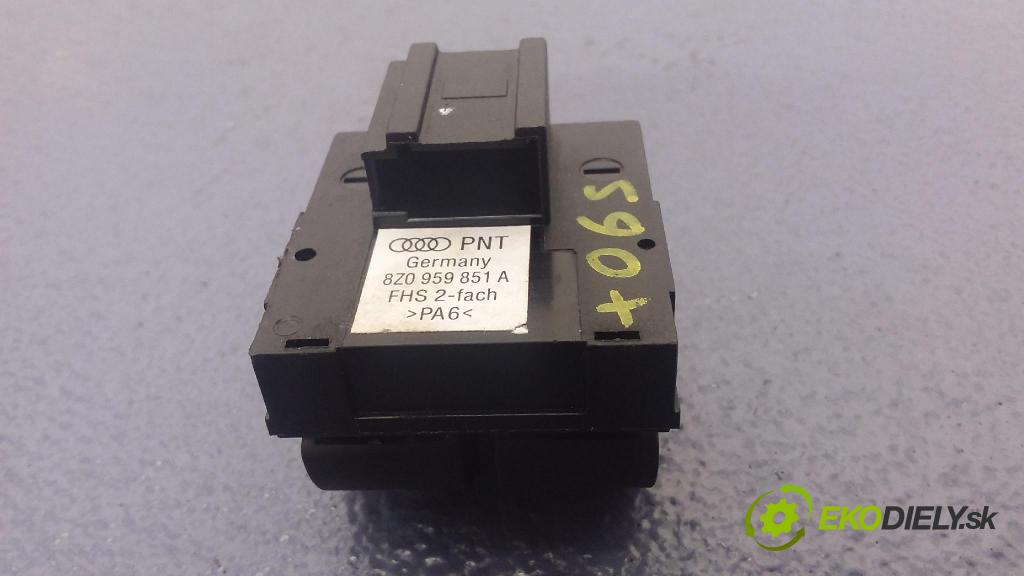 Audi A2 2001 prepínač Okná: 8Z0959851A