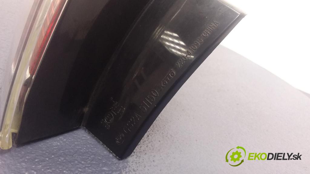 Mazda 6 2009 svetlo / reflektor zad ľavá Vonkajsia: 220-41095