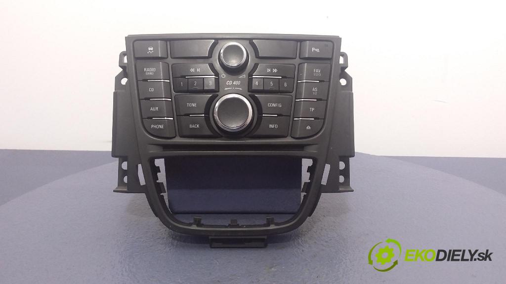 Opel Astra 2012 prepínač Rádio: Navigacia: 13346050