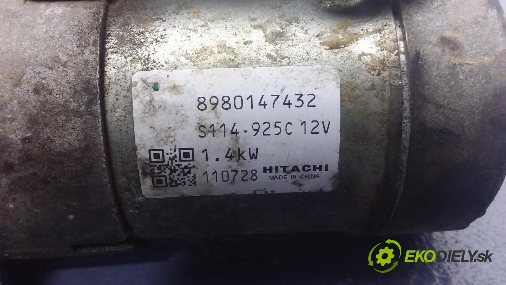 Opel Astra 2012 štartér 8980147432