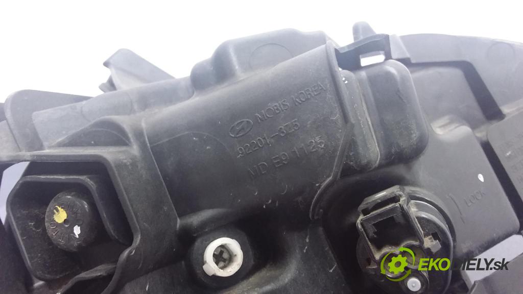 Hyundai I40 2017 Halogen Vľavo: 92201-3Z5