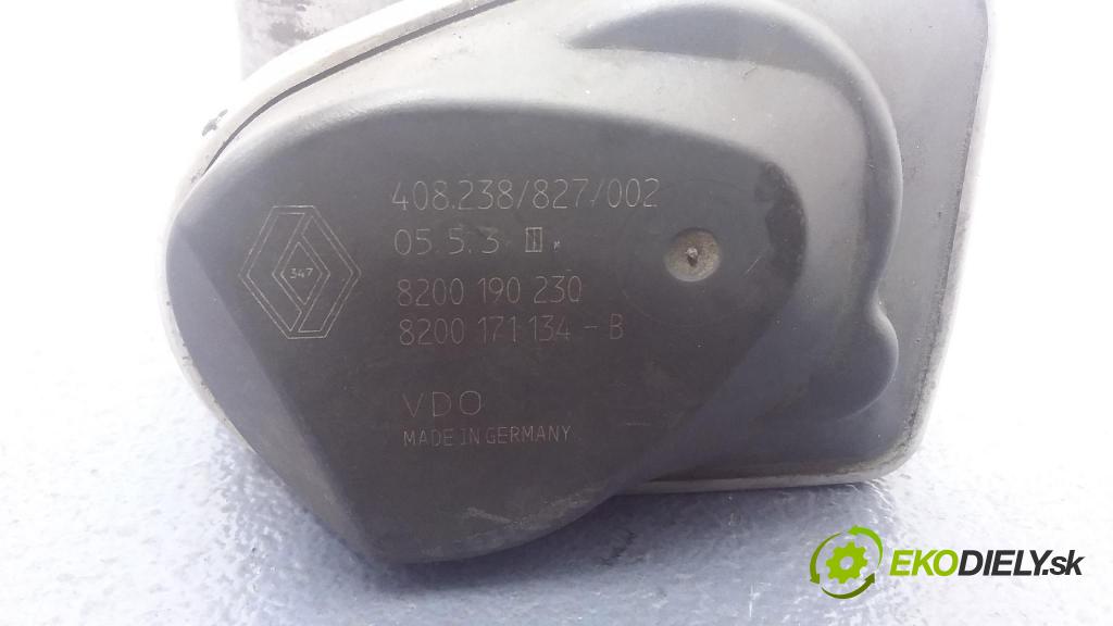 Renault Scenic 2005 škrticí klapka 8200190230