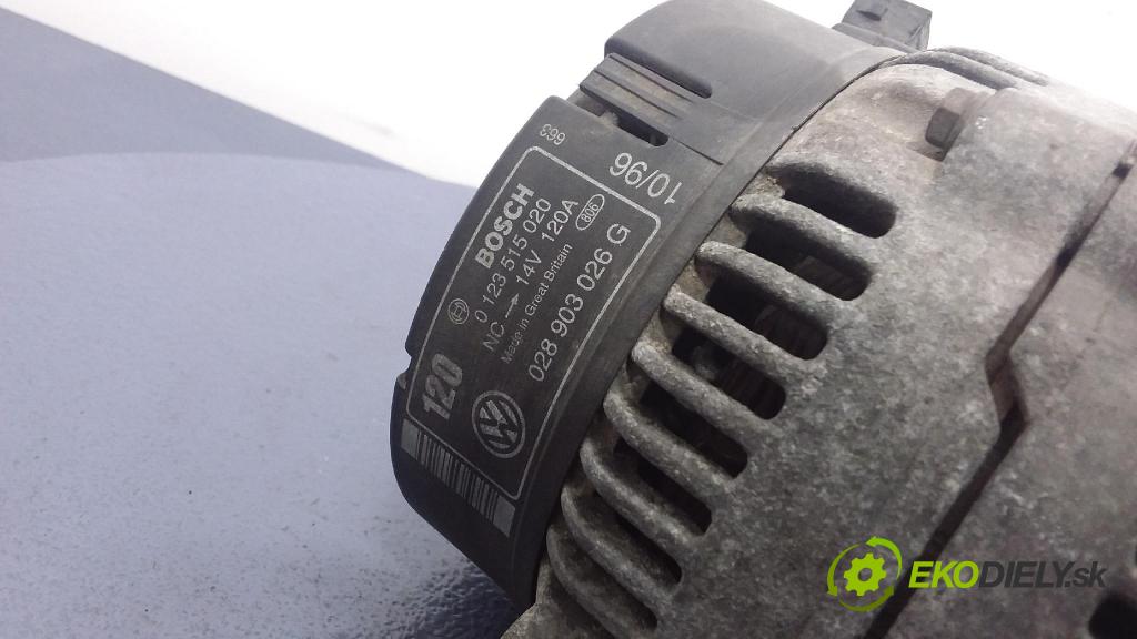 Volkswagen Passat 1996 Alternator 0123515020