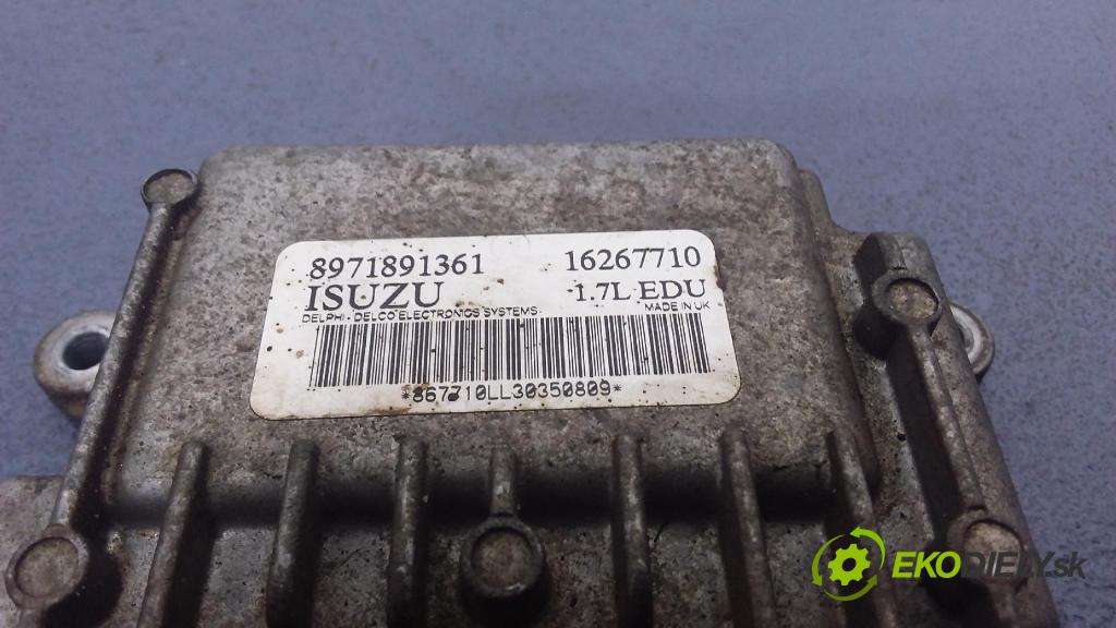 Opel Astra 2003 řídící jednotka 8971891361