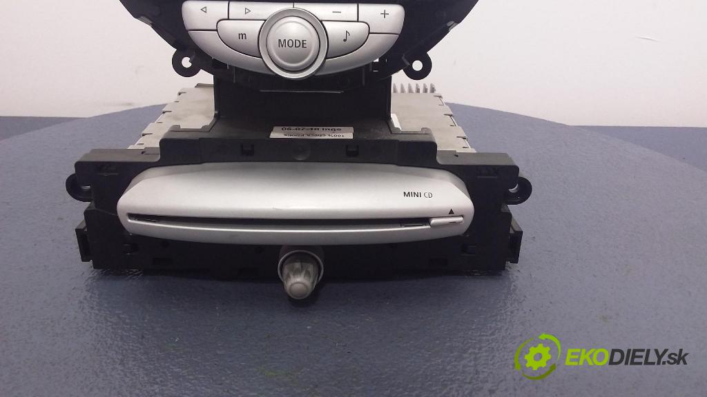 Mini Cooper 2007 Radio I Navigace: 3455681