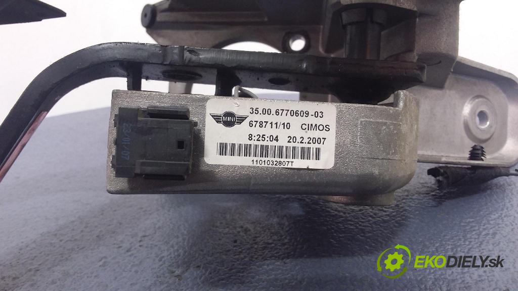 Mini Cooper 2007 pedály 6770609