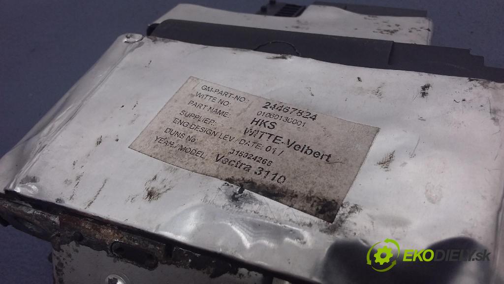 Opel Vectra 2006 zámek Klapky: kufr 24467824