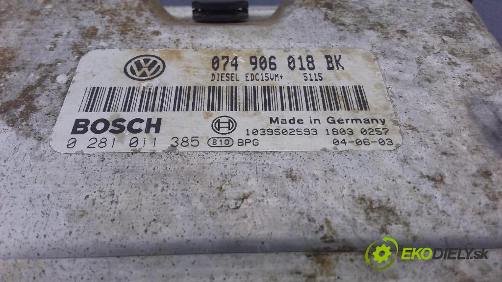 Volkswagen Lt 35 2005 riadiaca jednotka Motor: 074906018BK