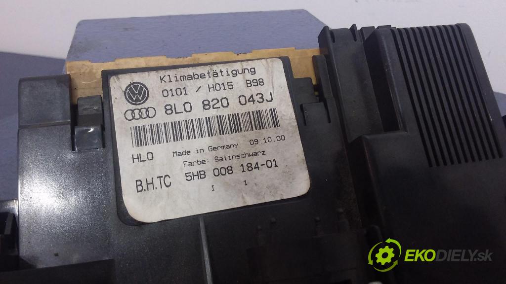 Audi A3 tdi 2000 Přepínač Klimatizace: Proud vzduchu 8L0820043J