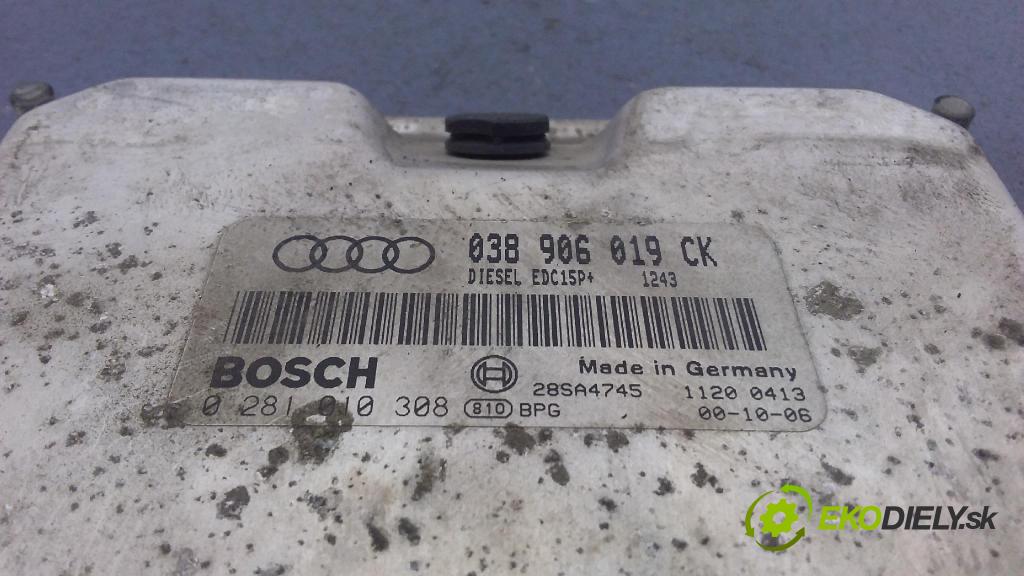 Audi A3 tdi 2000 řídící jednotka Motor: 038906019CK