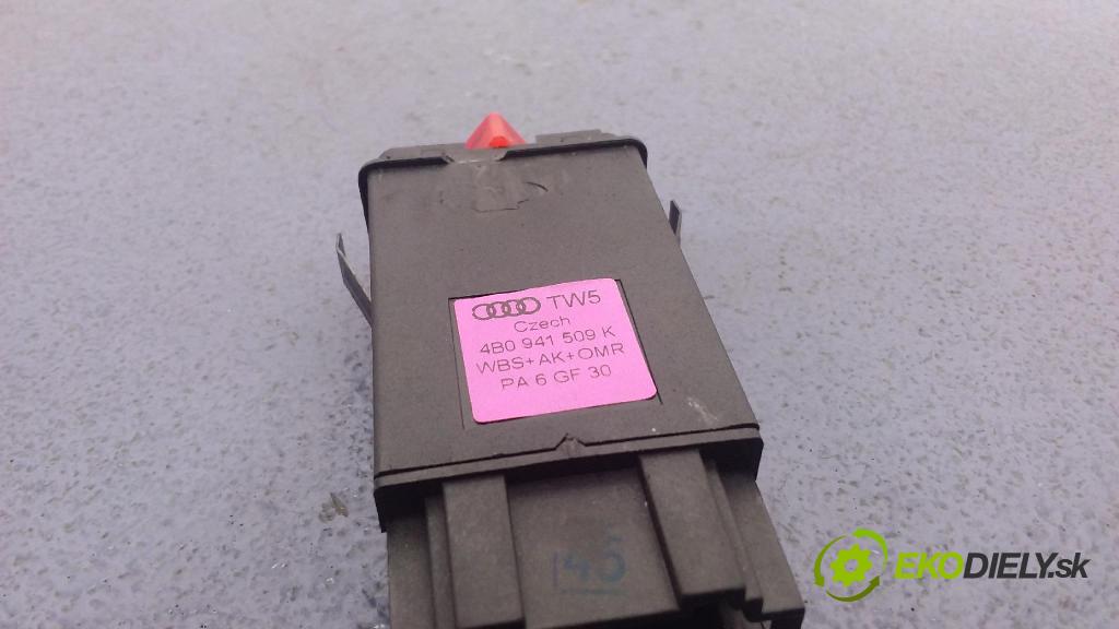 Audi A6 2000 Přepínač Světel: Nouzový 4B0941509K