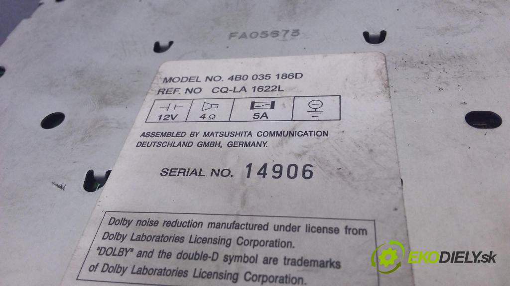 Audi A6 2000 Radio I Navigace: 4B0035186D