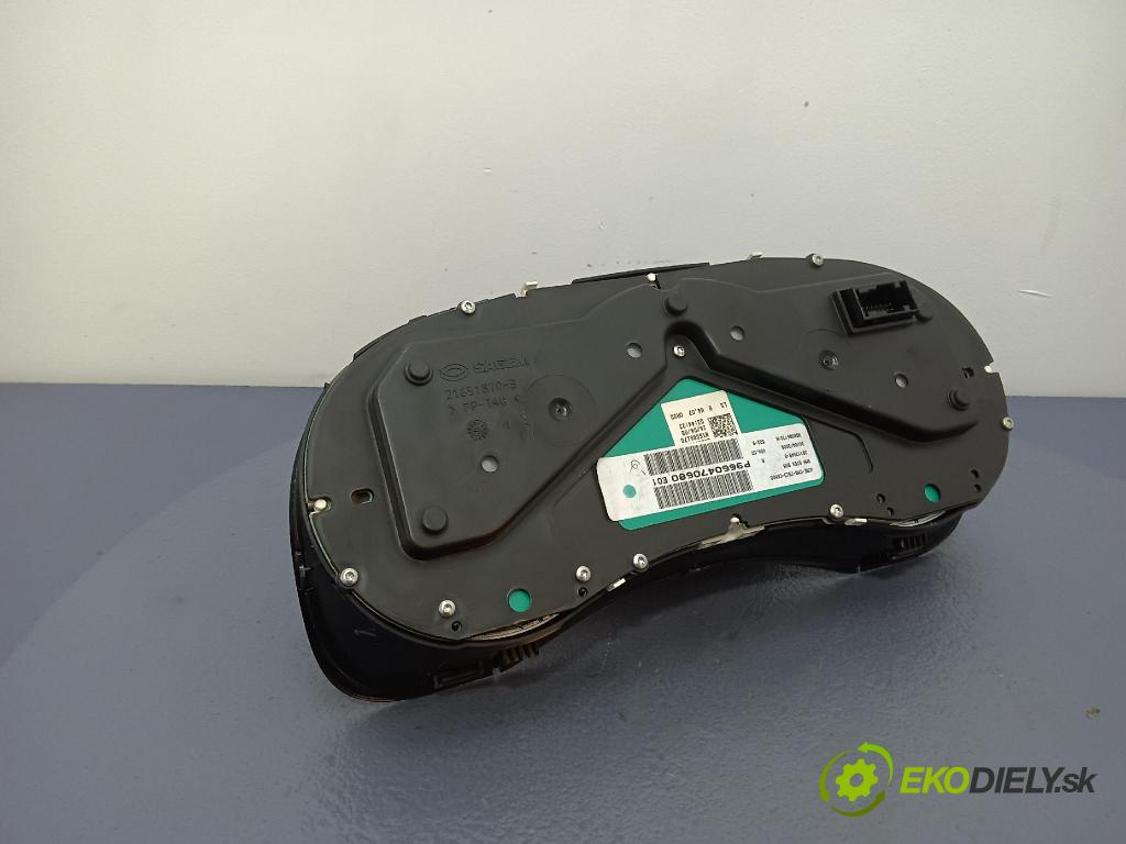 Peugeot 307 2006 Přístrojová deska P9660470680