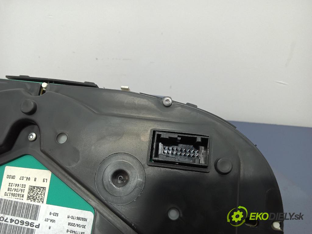 Peugeot 307 2006 Přístrojová deska P9660470680