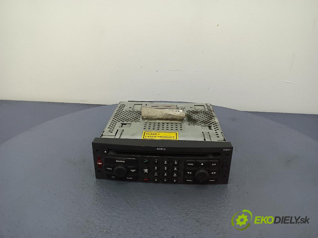 Peugeot 307 2006 Radio I Navigace: 96614498XT