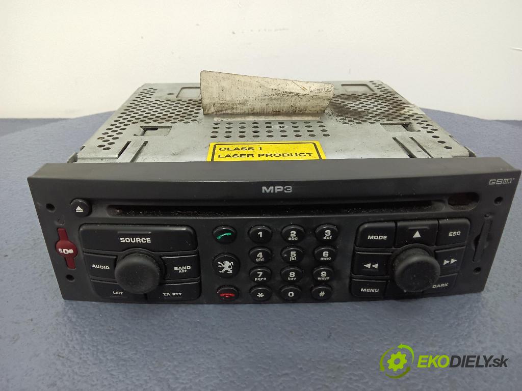Peugeot 307 2006 Radio I Navigace: 96614498XT