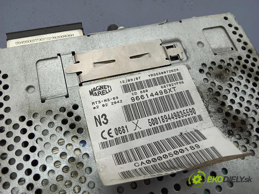 Peugeot 307 2006 Radio I Navigace: 96614498XT